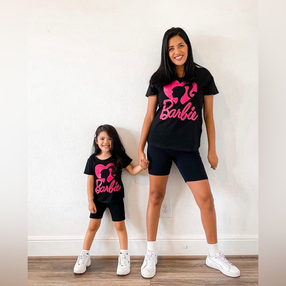 Cute matching Barbie tops